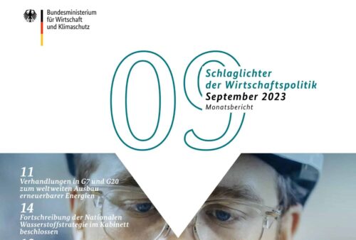 Schlaglichter der Wirtschaftspolitik – Ausgabe September 2023