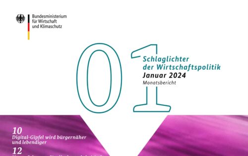 Schlaglichter der Wirtschaftspolitik – Ausgabe Januar 2024