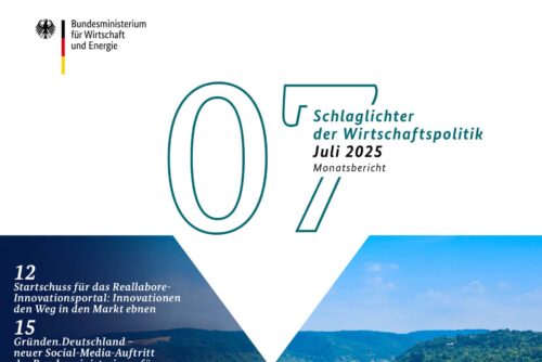 Schlaglichter der Wirtschaftspolitik – Ausgabe Juli 2025