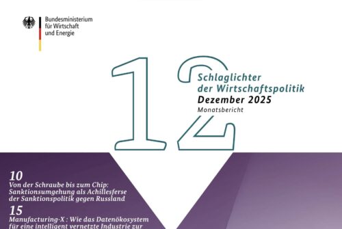 Schlaglichter der Wirtschaftspolitik – Ausgabe Dezember 2025